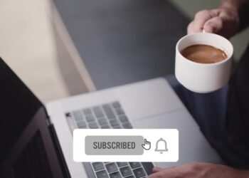 Bubble Notification Subscribe Button