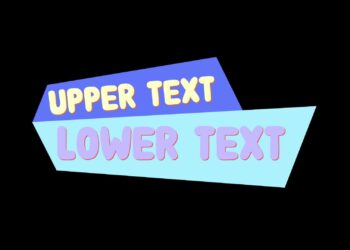 Cartoon Text Lower-third