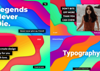 Colorful Typography