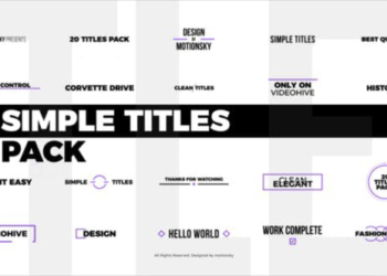 Simple Titles Pack