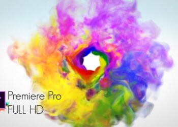 Colorful Smoke Logo Reveal – Premiere Pro