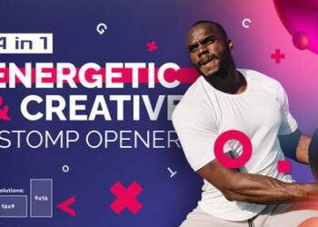 Energetic And Creative | Stomp Opener | Mogrt