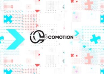 White Glitch Logo Reveal