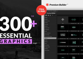 Motion Typography Essential Graphics | Mogrt