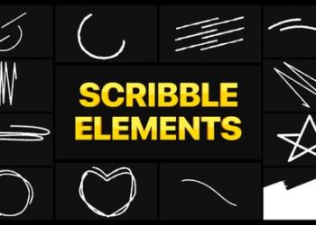 Scribble Elements 02 | Premiere Pro MOGRT