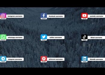 Social Media Lower Thirds