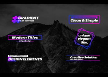 Gradient Titles