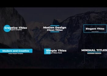Clean Titles Pack For Premiere Pro
