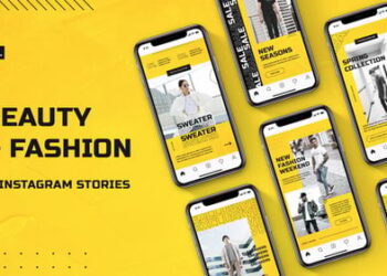 Beauty & Fashion Instagram Stories v.3