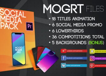 Social Media Pack MOGRT