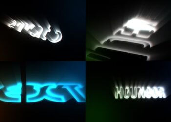Cinematic Light Text Intro