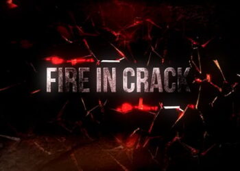 Fire In Crack Text Reveal