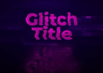 Glitch Transform Intro Title