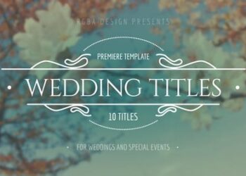 Elegant Wedding Titles