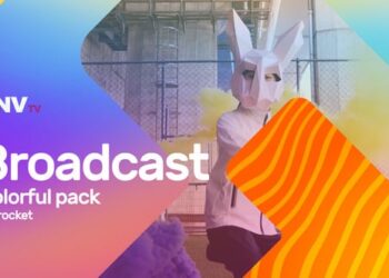 Broadcast ID Colorful Pack Mogrt