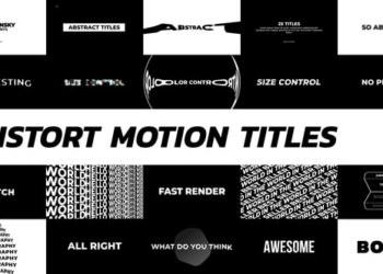 Distort Motion Titles | Premiere Pro