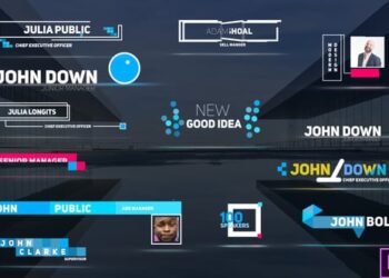 Colorful Modern Titles