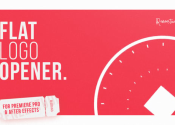 Flat Logo Opener