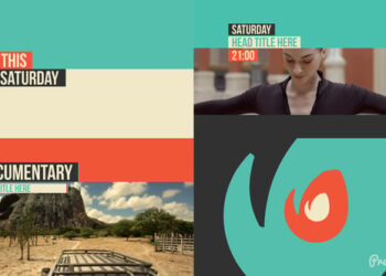 Broadcast Design Lines Package Essential Graphics | Mogrt