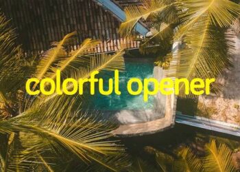 Colorful Opener for Premiere Pro