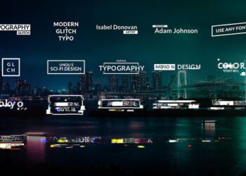 Glitch Digital Titles Animations for Premiere Pro