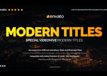 Modern Promo Titles for Premiere