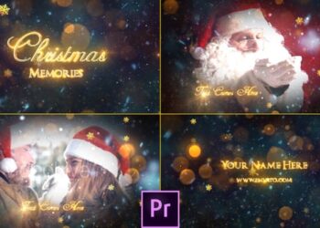 Christmas Memories Slideshow – Premiere Pro