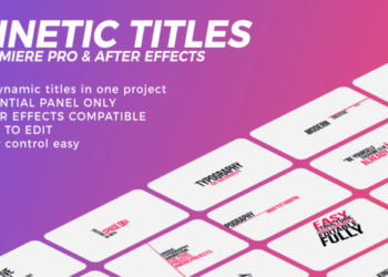 Kinetic Titles | Duration Control in Premiere Pro