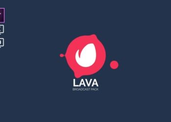 Lava Broadcast Package | Essential Graphics | Mogrt