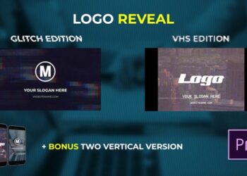Logo Reveal – VHS & Glitch Edition