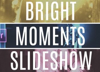 Bright Moments Slideshow MOGRT