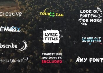 Lyric Titles| Premiere Pro MOGRT