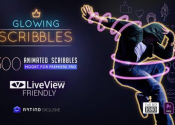Glowing Scribbles
