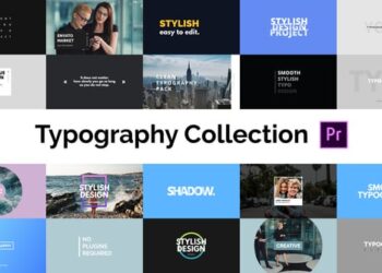 Typography Essential – For Premiere Pro