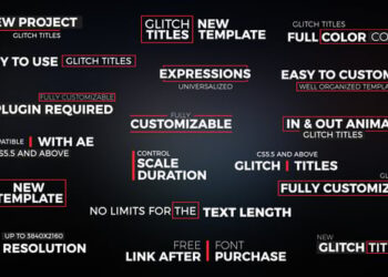 Glitch Titles // Essential Graphics