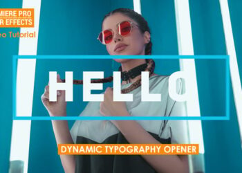Dynamic Typography Opener – Mogrt