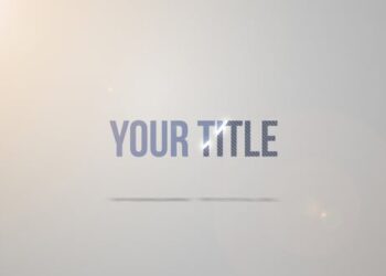 Quick & Clean Title Sting