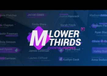 Modern Lower Thirds – Essential Graphics