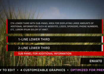 Clean Titles & Lower Thirds  | MOGRT for Premiere Pro