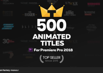 TypoKing | Animated Titles & Kinetic Typography Text for Premiere Pro