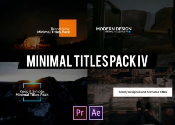 Minimal Intro Titles lV for Premiere Pro