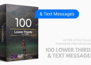 100 Lower Thirds and Messages for Premiere Pro & After Effects